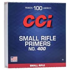 CCI PRIMER 400 SMALL RIFLE 5000/CASE - Graf & Sons