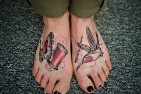 The meaning of tattoo needle code each tattoo needle is marked with a code. 7 Sew Lovely Needle Thread Tattoos Tattoodo