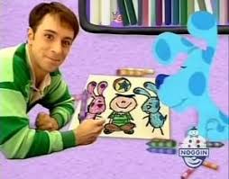 Here at blue's clues wiki, we aim to provide our visitors with information on all the different aspects of the groundbreaking nickelodeon television series blue's during the credits, blue pops in, out doing four random actions, at the very end was seen chasing her ball before the blue's clues book closed. What Does Blue Want To Do With Her Picture Blue S Clues Wiki Fandom Blues Clues Characters Blues Clues Blue S Clues
