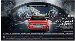 Audi A 4 Ad Delhi Times Check Out More Car Advertisement Collection At Https Www Advertgallery Com Product Category Advertiseme Car Advertising Audi Car Ads