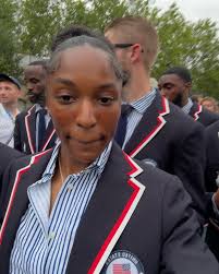 My first Opening Ceremony with some amazing people!😁🇫🇷, #USA  #2024ParisOlympics