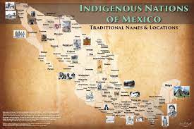 Mexico Indian Tribes Map Natives Of Mexico | Native American Tribes, Native American History, Native  American Heritage
