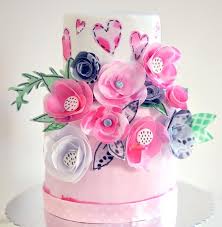 Send flowers right from our online catalog to make sure you send the right gift and/or the right bouquet to surprise someone special. Wafer Paper Flowers Cake Cake By Tammy Youngerwood Cakesdecor
