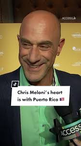 Chris Meloni's Heart with Puerto Rico, Not London
