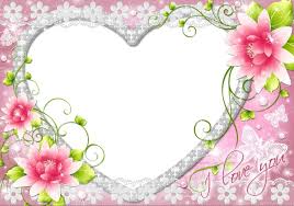 Pink Frame And Unique Sun Flower Frames For Photoshop Editing And Rose Frames Flower Frame Flower Frame Png Love Frames