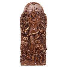 Amazon.de: Wresetly Wicca-Göttin-Statue, Altarskulptur, griechische Göttin,  Statue, Mythologie, Erde für heidnisches Zuhause