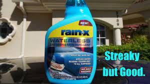 Pros / doubles as a water. Rainx Waterless Car Wash And Rain Repellent Review On My Honda Prelude Youtube