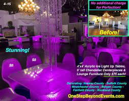 Pin On Led Light Up Table Rentals Decorative Service