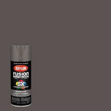 Krylon Fusion All In One Satin Otter Brown Spray Paint And Primer In One Net Wt 12 Oz In The Spray Paint Department At Lowes Com