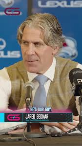 “Georgie, he’s our guy, he’s our starter.” -Jared Bednar 🗣️🏒 #nhl #hockey  #georgiev #bednar #coloradoavalanche #goavsgo