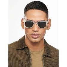 Buy Vincent Chase by Lenskart Clear Large Square Sunglasses With Cleaning  Cloth And Hard Box Online