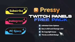 Stream labels · free obs studio plugin · royalty free music Free Stream Overlay Templates Velosofy