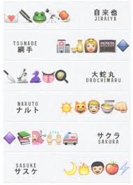 Naruto Emojis So Cool Sakura And Sasuke Learn Japanese Japanese Words
