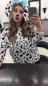 Diy Dalmatian Costume Makeup Diy Dalmatian Costume Dalmatian Costume Makeup Dalmatian Costume