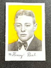 Erik Henry Raab f 1912 Sarpsborg Samlekort 1935 med autograf