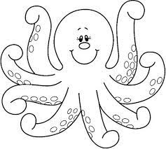 Moldes De Pulpo Buscar Con Google Dibujo De Pulpo Mar Para Colorear Plantillas Para Apliques