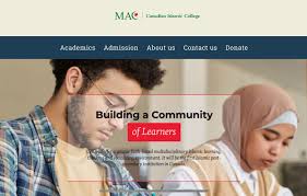 Canada's first Mega Islamic University comes to Ontario. The Muslim  Association of Canada (MAC) is set to launch the Canadian Islamic College,  with its first semester slated for September 2025. This will