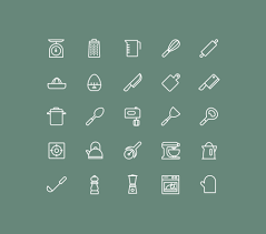 3 thoughts after watching 'the protégé' in a movie theater Kitchen Utensils Vector Icons