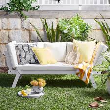 Outdoor daybed cover, replacement daybed cover with drawstring, sun bed cushion cover, cover only (daybed not included) 4.3 out of 5 stars. Temple Webster St Barths Outdoor Day Bed Reviews