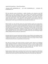 Kemerdekaan bukan hanya secara konstitusi melainkan kemerdekaan secara mental. Apakah Erti Kemerdekaan