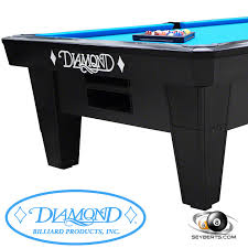 Diamond Pro Am Black Prc Pool Table 9 Foot Diamond Billiards Tables