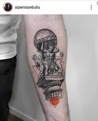 My Atlas Forearm By The Tattoo Artist Magician Alper Istanbullu Atlas Alperistanbullu Adana Forearm Atlas Tattoo Tattoo Artists Tattoos