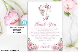 Maybe you would like to learn more about one of these? Pink Floral Thank You Card Template Editable Thank You Card Wedding Thank You Card Printable Thank You Card Thank You Cards Paper Party Supplies Delage Com Br