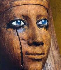 Limestone head of Amenemhat III, a possible candidate for the pharaoh of  Joseph's day. From our recent tour through the Oriental Museum a the  University of Chicago.