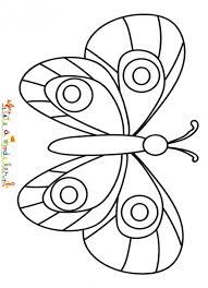 Coloriage facile à imprimer & dessin de facile à colorier facile, simple et rapide sont les éléments qui définissent le mieux cette collection de coloriages destinées aux enfants de la maternelle. Un Papillon Facile A Colorier