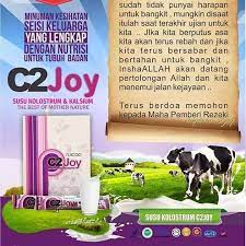 Meningkatkan rasa segar secara keseluruhan 2. C2joy Susu Kolostrum Minuman Sunnah Brunei Posts Facebook