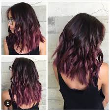 Impresionante Apariencia Resultado Cabello Genial Morado Color Para Gran Moda La De15 Impresionan Short Ombre Hair Hair Color 2018 Ombre Hair Color