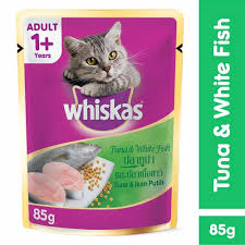 Whiskas Pouch Tuna White Fish Dibuat Dari Ikan Pilihan Yang Segar Bernutrisi Dan Lezat Yang Di Sukai Kucingmu Spesifik Diformulasikan Untuk Kuc Cat Food