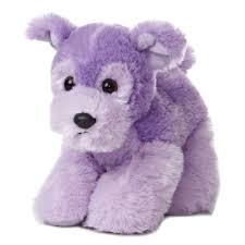 8 Aurora Plush Purple Lavender Puppy Dog Mini Flopsie Stuffed Animal Toy 31332 Soft Toy Dog Dog Stuffed Animal Plush Dog