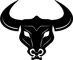Lovely unicorn and angry bull head in detailed background tattoo design. Nice Full Black Bull Head Tattoo Design Tattooimages Biz