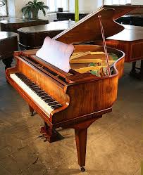 Walnut Squire Baby Grand Piano At Besbrode Pianos Leeds Baby Grand Pianos Piano Grand Piano
