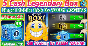 Sync your progress with miniclip and facebook account. 8 Ball Pool 4 2 2 Version 5 Cash Legendary Box Trick By Azeem Asghar Azeem Asghar Gamerpk