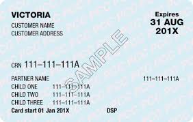 Your card has a medicare number that's unique to you, instead of your social security number. Approved Commonwealth Concession Cards State Revenue Office