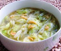 Soupe De Chou Chinois Aux Crevettes Avec Thermomix Soupe Au Chou Chou Chinois Chou Chinois Recette