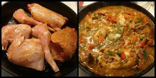 Portuguese Rabbit Hunter Style Recipe Recipe Recipes Rabbit Dishes Portuguese Recipes