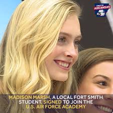 Fort Smith SS student admitted to USAF Academy: Madison Marsh plans to get  her PhD and become an astronaut.