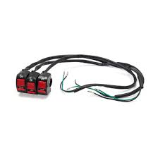 When used with mains electricity this type of switch must be in the live wire, but it is better to use a dpst switch to isolate both live and neutral. 3 Pcs 2 Wires Motorcycle Headlight Switch On Off Button For 7 8 Handlebar Walmart Com Walmart Com