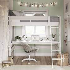 Alfred Twin Loft Bed Reviews Joss Main Loft Beds For Teens Room Design Bedroom Bed For Girls Room