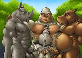 Triple gay penetration