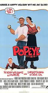 Since 1933, he has been adapted into several other media, including theatrical animated shorts, animated television series, radio programs, feature films, and more. Popeye 1980 Robin Williams As Popeye Imdb