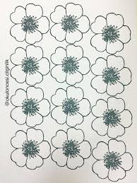 Bahar Taci Icin Cicek Kalibi Basak Ogretmen Anneler Gunu Fikirleri Boyama Sayfalari Cicek