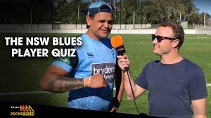 Injured sydney roosters back rower victor radley is given a suspended $20,000 fine and a the nrl determined radley breached the game's code of conduct after tackling a person in a street on. The Nsw Blues Attempt To Spell T R B O J E V I C Triple M Youtube