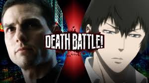 John Anderton vs Shinya Kogami (Minority Report vs Psycho-Pass) Connections  in the comments : r/DeathBattleMatchups
