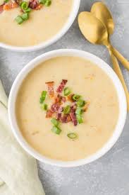 Once they are soft it's easier to choped them submitted by: Easy Creamy Potato Soup Recipe The Clean Eating Couple