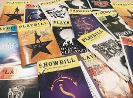 Pretty Aesthetic Broadway Playbills Musicals Theatre Nerds Theatre