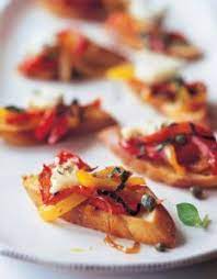 Tomato, mozzarella and basil bruschetta. Pin On Tried And True Recipes Tested And Approved By Moi
